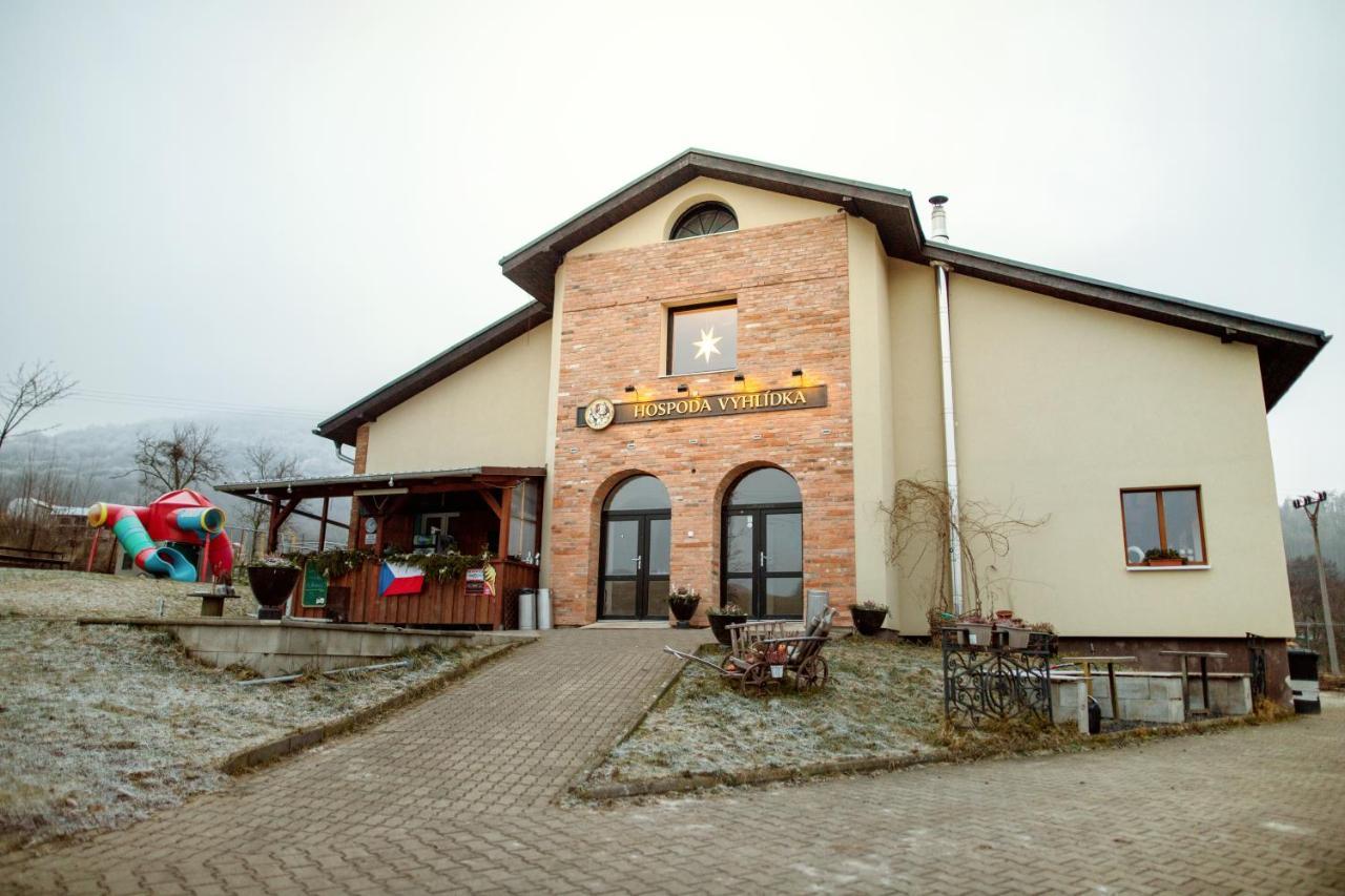 Pension Vyhlidka Klášterec nad Ohří Bagian luar foto